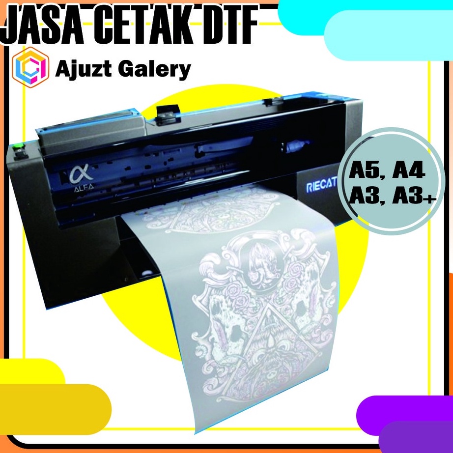 

HVQV2119 【FSASH SALE】 Bahan Sablon DTF /Jasa Print DTF A5 A4 A3 A3+ SATU HARI JADI