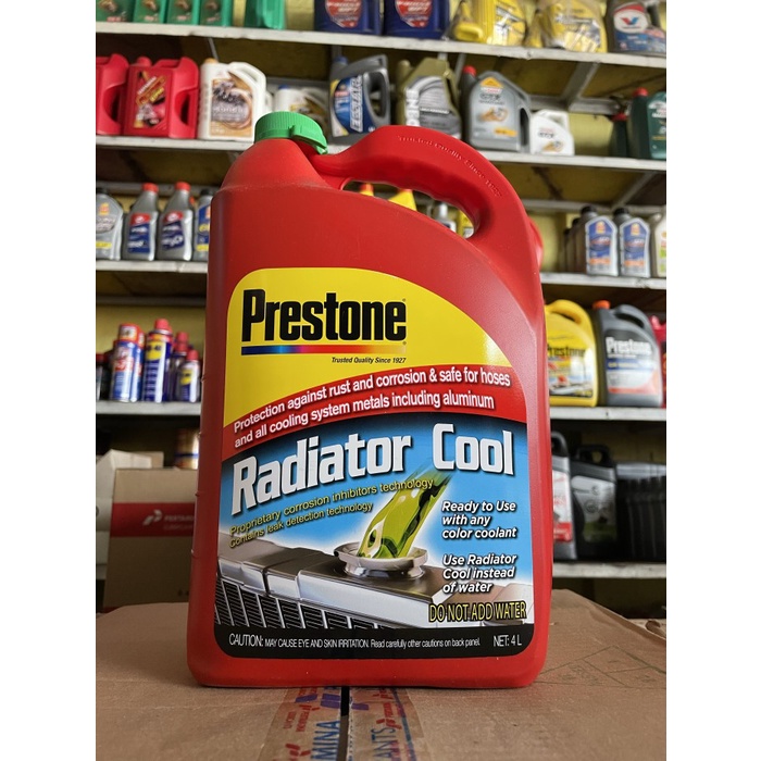 Bestseller Air Radiator Coolant Prestone 4Lt