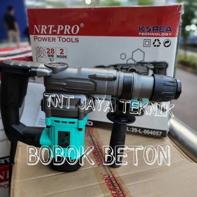 Nrt Pro Hr 28 Hd Mesin Bor Beton Bobok / Rotary Hammer Drill Nrt-Pro