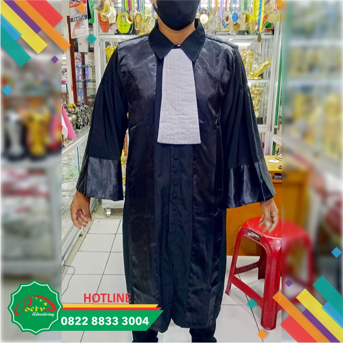 Terlaris Baju Toga Pengacara Advokat Lawyer Premium