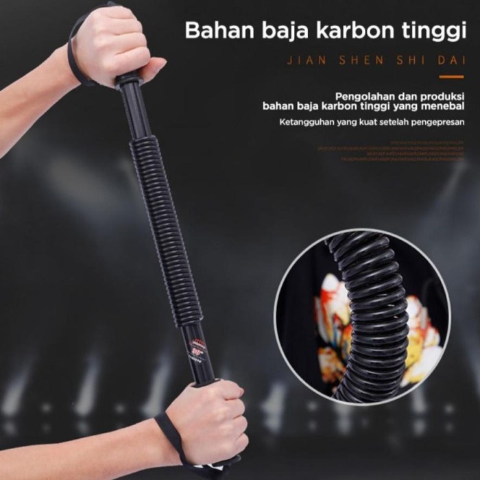 Terlaris Ready Power Twister Pegas Alat Fitness Gym Olahraga Tangan Pembentuk