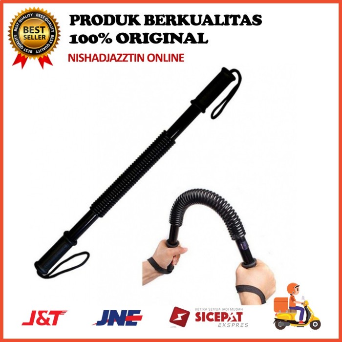Terlaris Populer Power Twister Pegas Alat Fitness Gym Olahraga Tangan Pembentuk