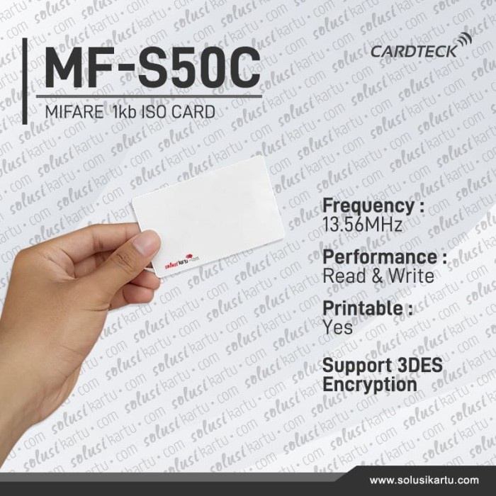 

Terlaris Rfid 13.56Mhz 1Kb Mf S50 Card Absensi Access Door 13.56 Mhz Read Write