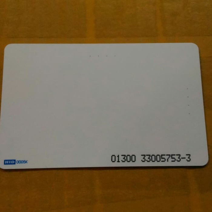 

Terlaris Hid Proximity Card Thin (Tipis)