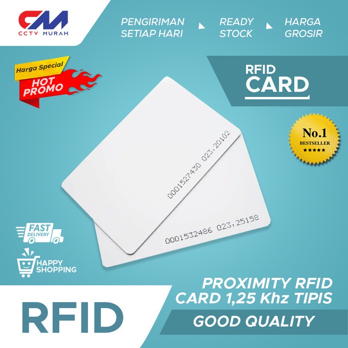 

Terlaris Kartu Rfid 125Khz Proximity Tipis