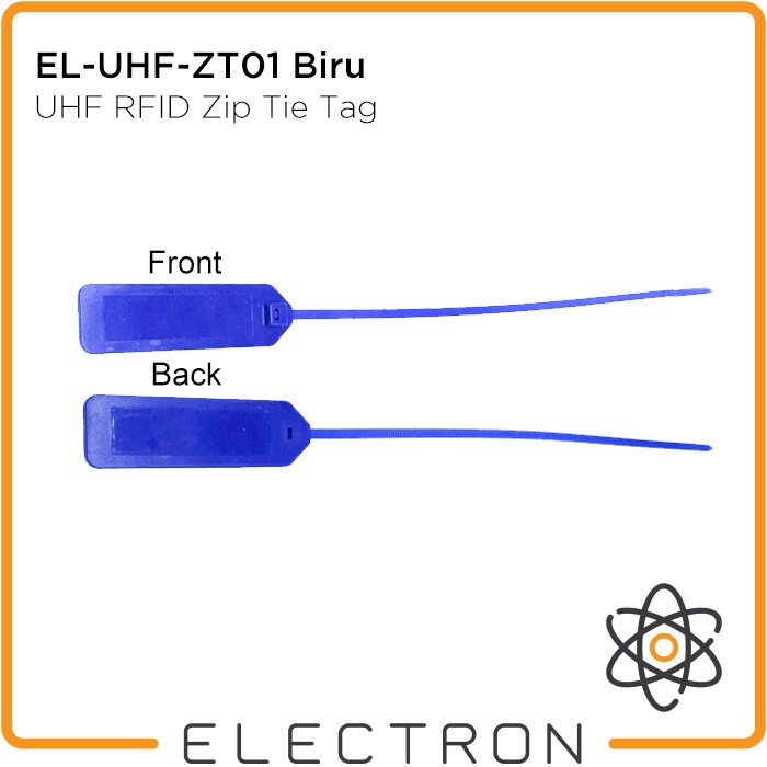 

Terlaris El-Uhf-Zt01 Rfid Zip Tie Tag Passive Epc Gen2 Iso18000-6C Cable