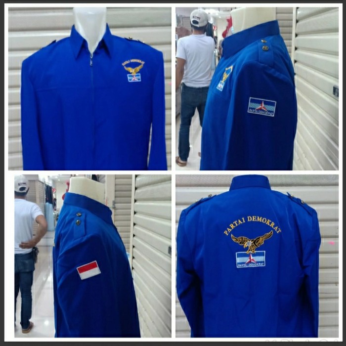 Terlaris Semi Jas Partai Demokrat Blazer Partai Demokrat Semi Jas Partai