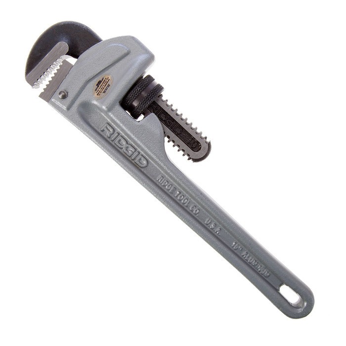 Terlaris Ridgid Pipe Wrench Aluminium 24"-31105