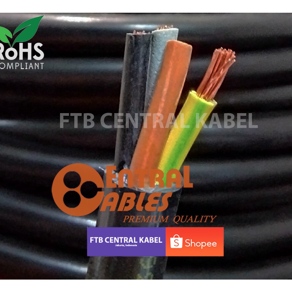 _ SNI Central Kabel Listrik NYYHY 4x2.5 NYYHY 4x2,5 4 x 2,5 Meteran t Terbaru ☏.