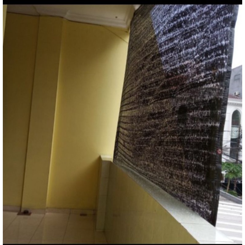 paranet sendingnet/75% jaring atap lis terpal mata ayam