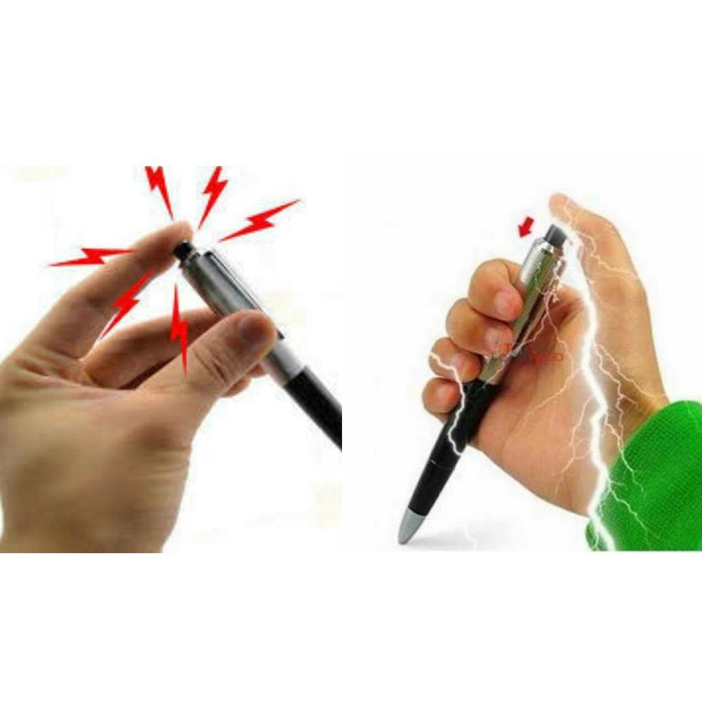

Terbaik Pulpen Setrum Pena Listrik Electric Shocking Pen Gag Prank Toy Hadiah Bolpen Nyetrum Kejutan Kejut