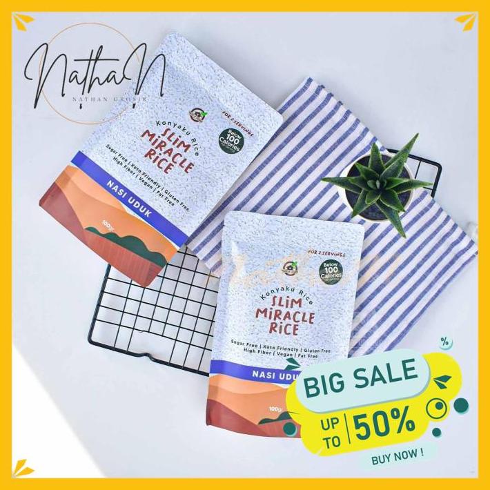 

SLIM MIRACLE RICE NASI UDUK (KONNYAKU RICE) TERMURAH