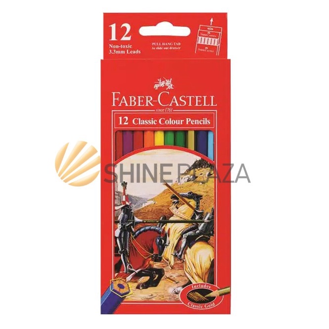

QOYU-70 Pensil Warna Faber Castell 12 Warna Classic Panjang MJE