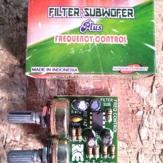___] KIT FILTER SUBWOOFER PLUS FREKUENSI