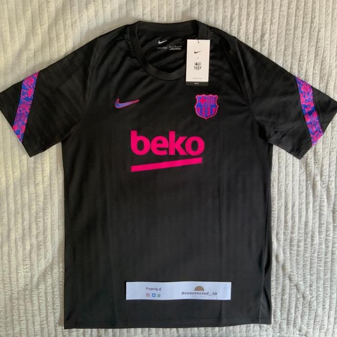 JERSEY BOLA BARCELONA BARCA TRAINING PRE-MATCH ORIGINAL NIKE STRIKE 21 CREATES.STORE