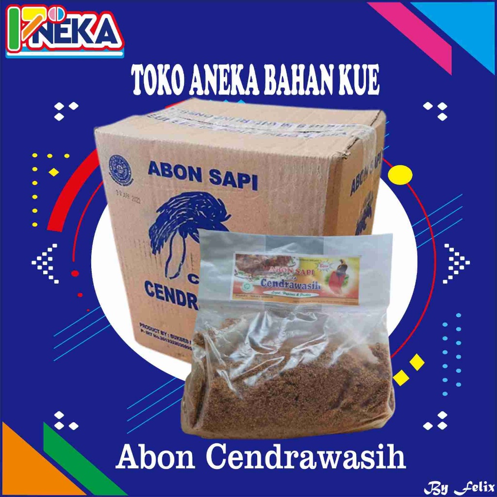 

Abon Sapi Cendrawasih 1Kg