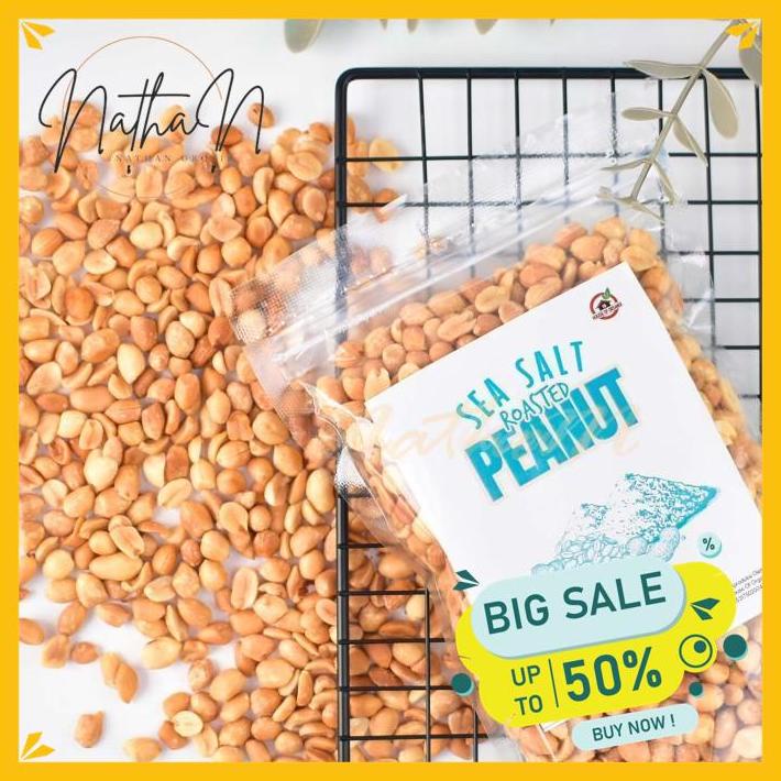 

SEA SALT ROASTED PEANUT 250 GR TERMURAH