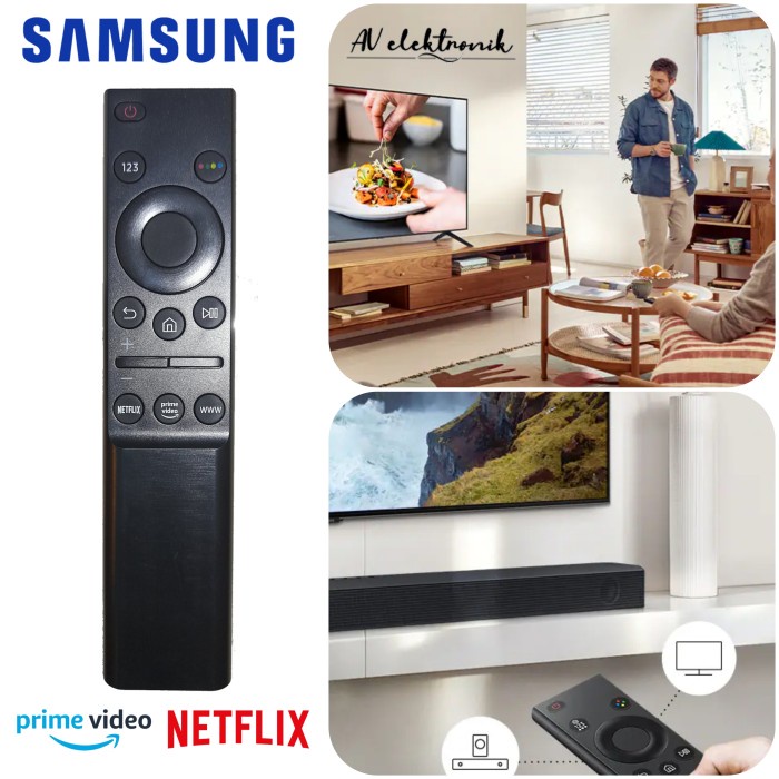 Terlaris Samsung Remot Tv Crystal Uhd 43Au7000 50Au7000 55Au7000 65Au7000