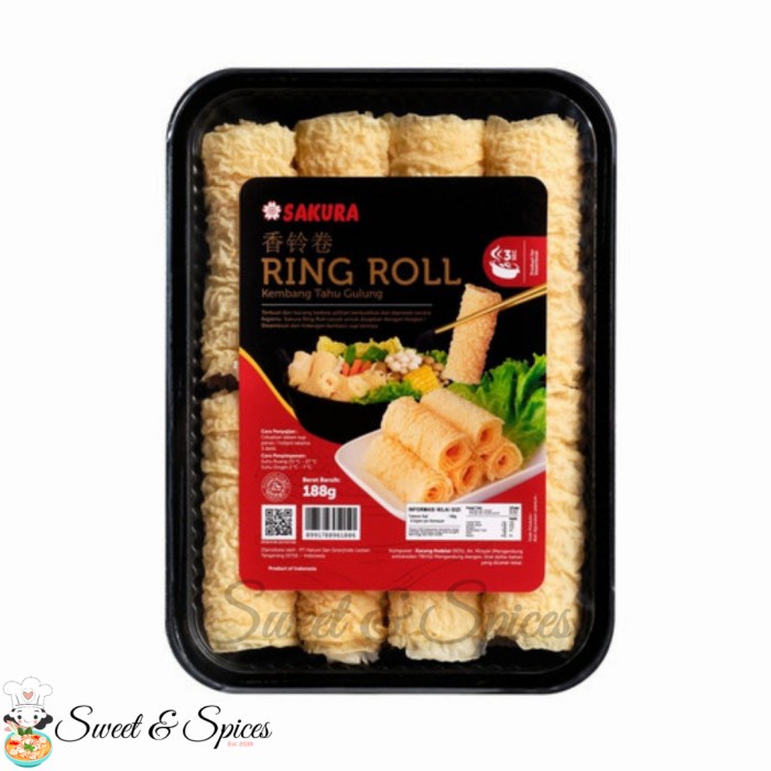 

Terlaris Sakura Ring Roll Kembang Tahu Gulung Steamboat Hotpot Haidilao