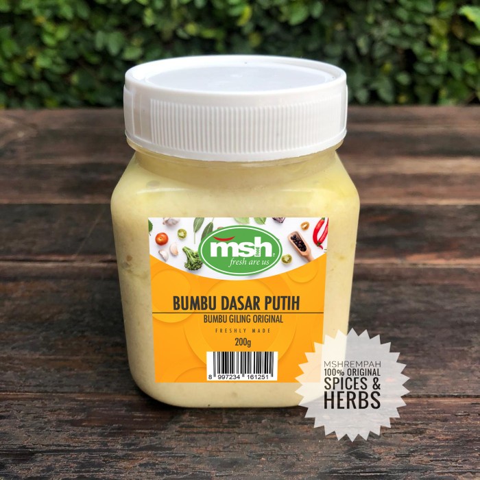

Terlaris Bumbu Dasar Putih 200 G