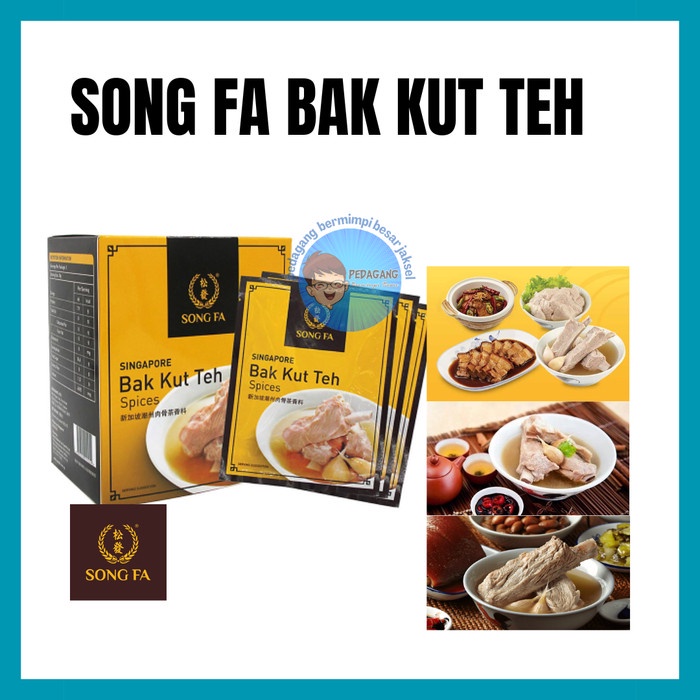 

Terlaris Song Fa Bak Kut Teh 30Gr Songfa Bak Kut Teh 30Gr Bumbu Bak Kut The