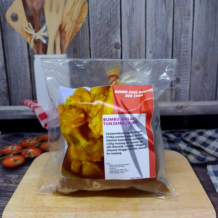 

Terlaris Bumbu Gulai Tunjang/Kikil Khas Minang