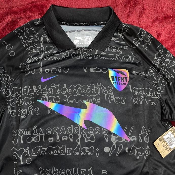 JERSEY BOLA FOOTBALL ORIGINAL NIKE RTFKT  CREATES.STORE