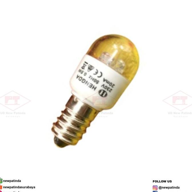 *****] dop lampu LED drat kecil untuk mesin jahit rumah tangga
