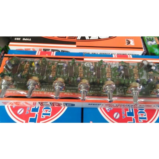 {{{{{{] kit echo reverb 7 potensio