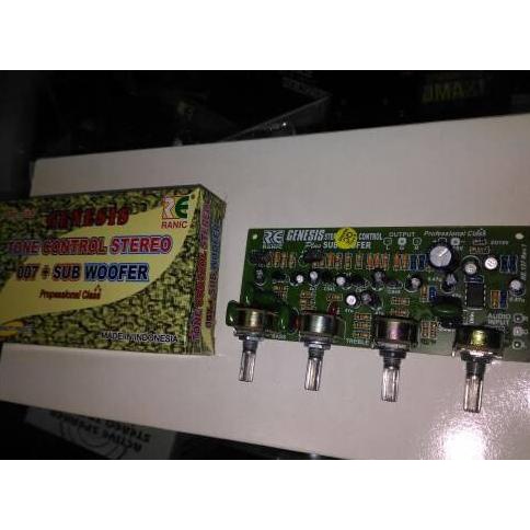best produk] kit tone control stereo genesis