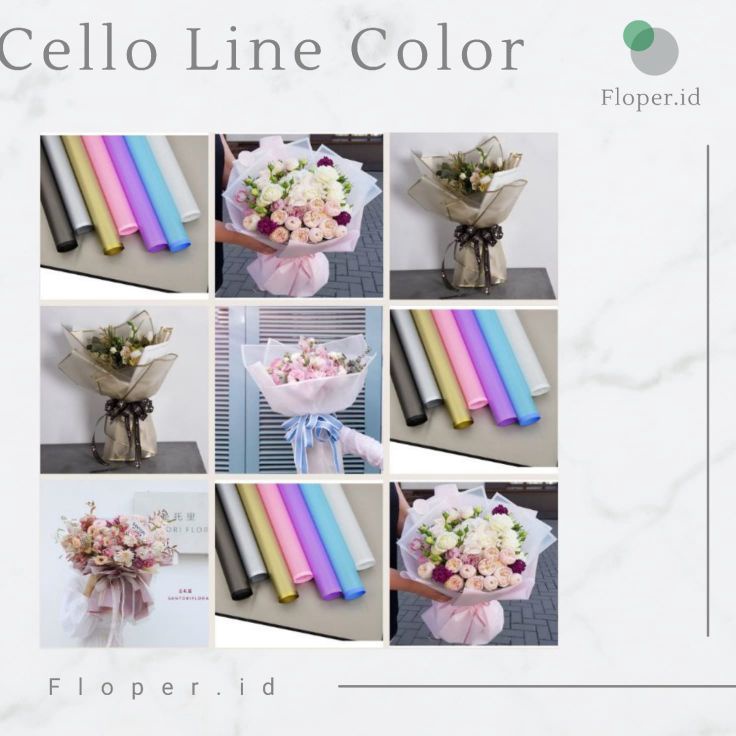 

Ready Stock← 5 Lembar Kertas Buket Line Color kertas Cellophane / Kertas Buket Bunga/Flower Wrapping F51