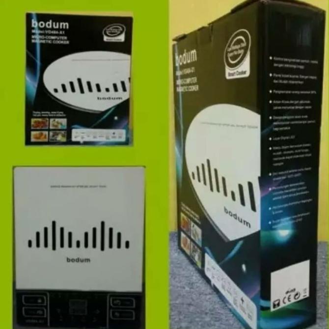 KOMPOR LISTRIK/INDUKSI MICRO COMPUTER "BODUM" PUFF.AND.CO