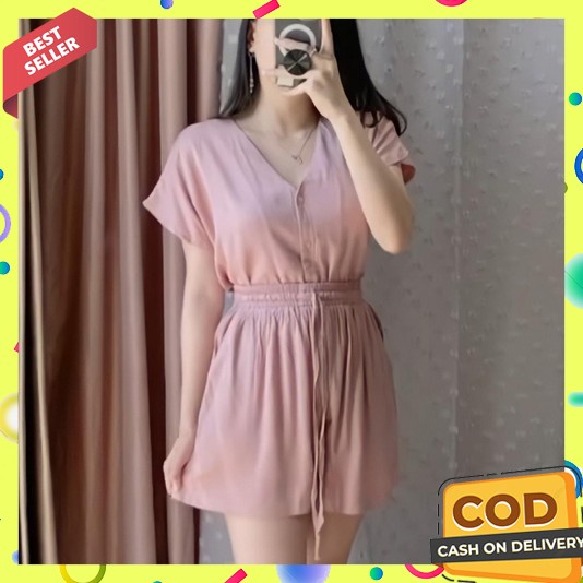 Piyama Wanita Lengan Panjang Dewasa 2023 Pendek Korean Style Baju Tidur 3 In 1 Jumbo Murah Terbaru S