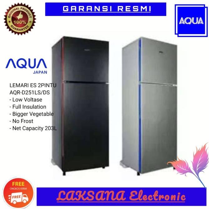 Open DS] KULKAS 2 PINTU AQUA AQRD 251 (KHUSUS BANDUNG)