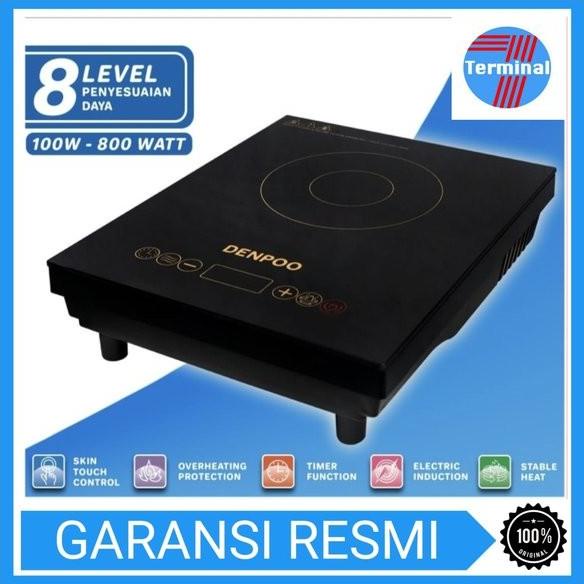 DENPOO INDUCTION COOKER KOMPOR LISTRIK/INDUKSI TOUCHSCREEN 100W-800W PUFF.AND.CO