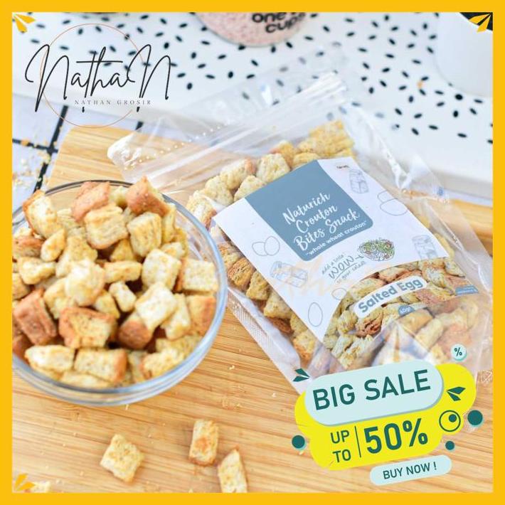

SIMPLY PREMIUM CROUTON BITES SNACK SALTED EGG 60 GR PRODUK PILIHAN