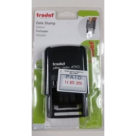 

Stempel TANGGAL + PAID Trodat Printy Dater Date 4750 Stamp Cap