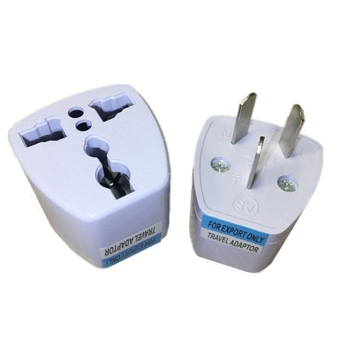 Colokan Listrik Plug Australia Over Steker Adapter Er Konverter