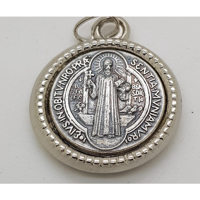 Terlaris Medali Santo Benediktus - Diameter 2.2 Cm