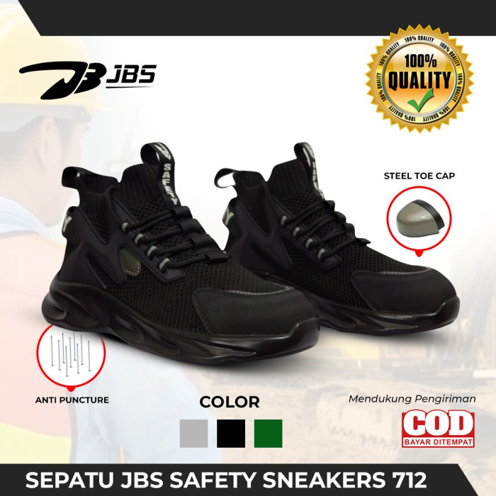 Terlaris Sepatu Joobang Safety Sneakers 712 / Sepatu Safety Anti-Puncture