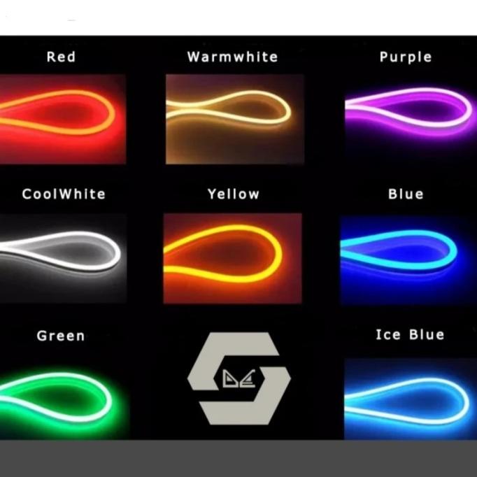 ram Lampu LED Neon Flex / Neon Flexible Strip Light 2835 5m DC 12V