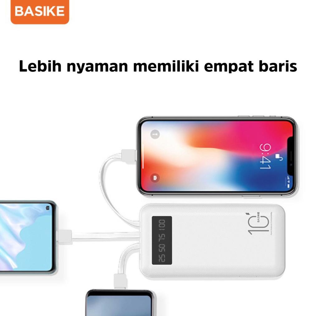 FLASH SALE POWERBANK 20000 MAH 10000 MAH POWER BANK FAST CHARGING MURAH MINI LCD WITH KABEL DATA TYP