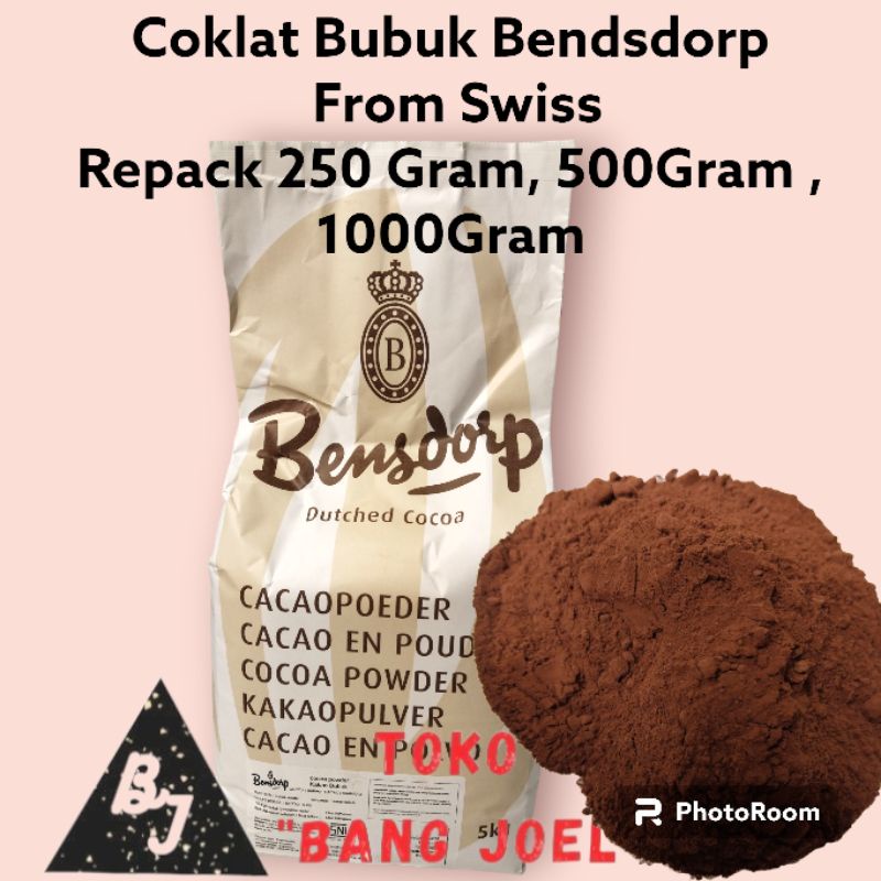

Coklat Bubuk Bensdrop From Swiss Repack 100Gram / Bensdrop Dutched Cocoa / Coklat Bensdrop Dari Swiss / Cacao Powder / Cocoa Powder