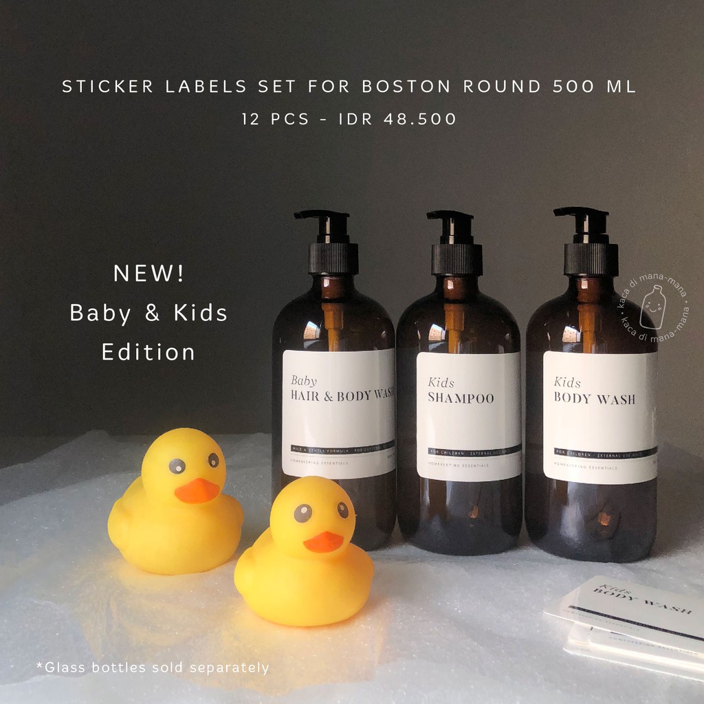 

Stier Label Bath & Kitchen For Boston Round 500Ml - No Custom