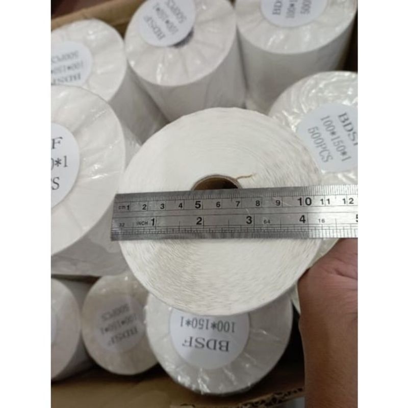 

Label Barcode Direct Thermal 100X150Mm A6 Isi 500Pcs