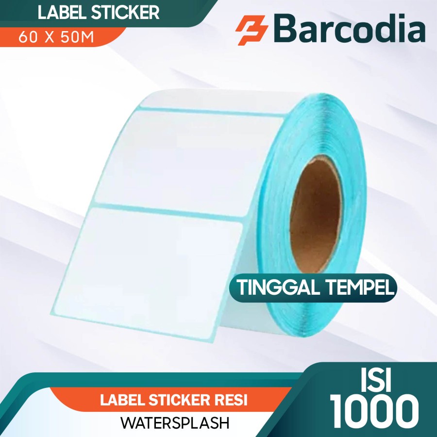 

Label Barcode 60 X 50 Kertas Stier Thermal 60X50 Mm