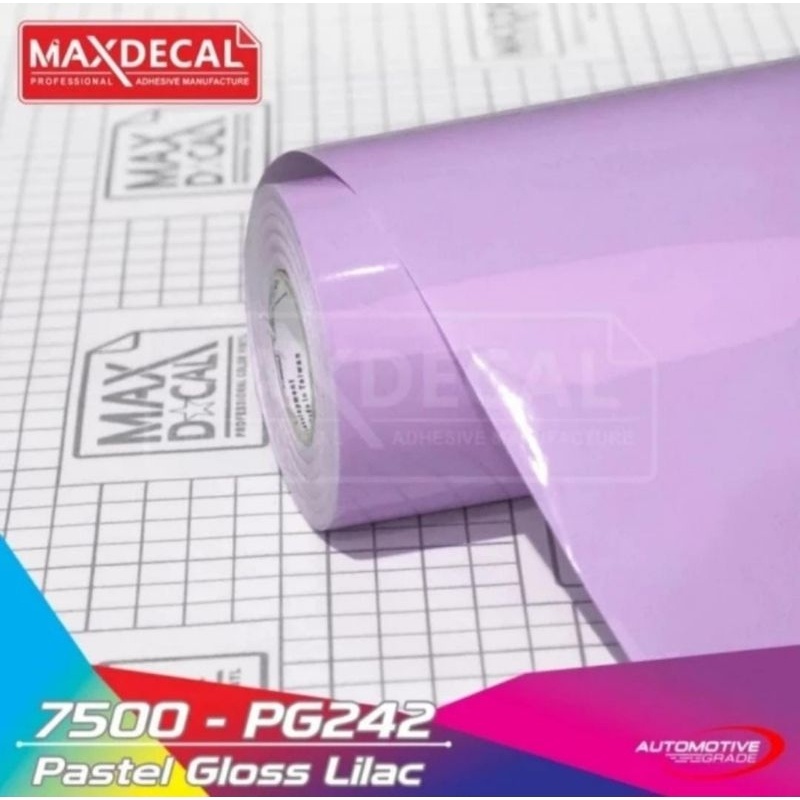 

Stier Scotlet Maxdecal 7500 Pastel Glossy Roll