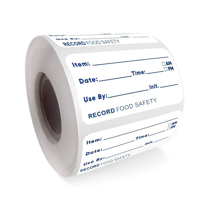 

500Pcs/Roll Stiker Tanggal Kadaluwarsa Waterproof Stiker Expired Date Stiker Label Produk Food