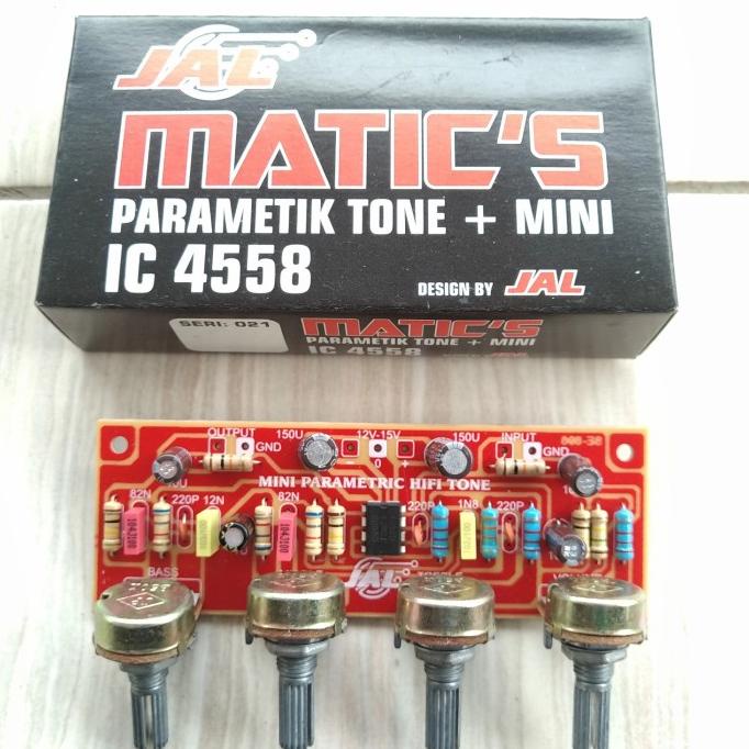 $$$$] JAL Kit Tone Control Mono Parametrik Mini Matics