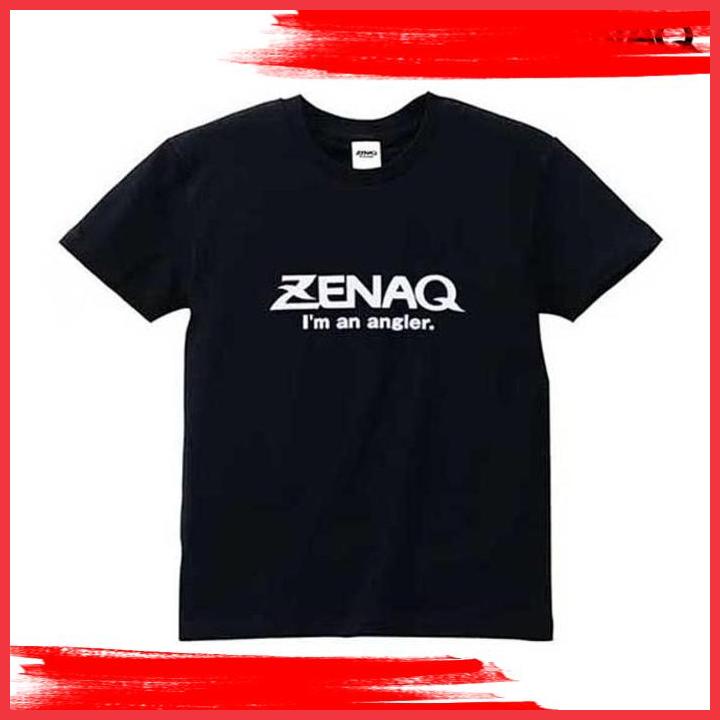 

(JDM) ZENAQ LOGO COTTON T-SHIRT SIZE S - BLACK